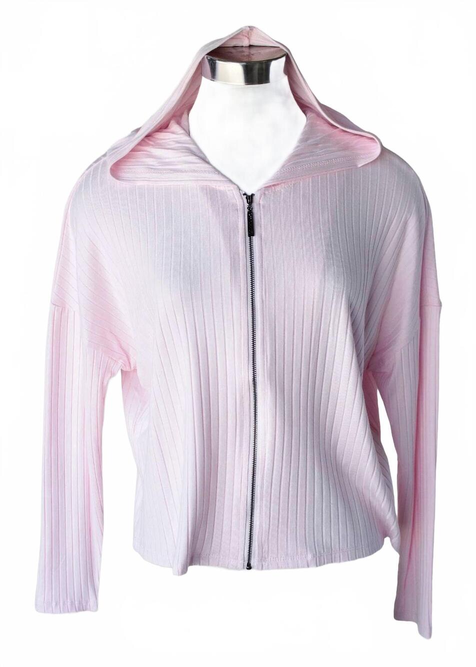 NEW KEREN HART women's zip hoodie in blush